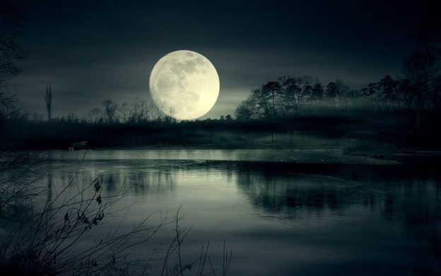 Moon over water | Temps Dropping Call HVAC Service Soon | Keith Air Conditioning